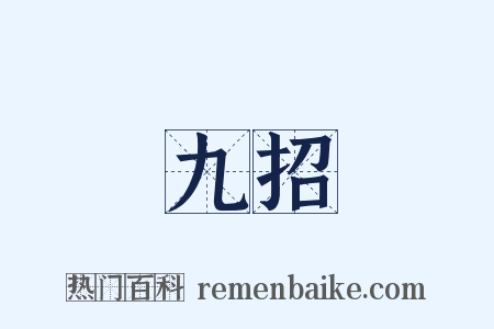 九招是什么意思的图片